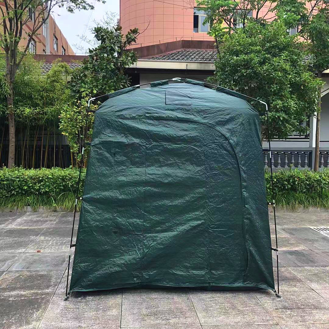 Cheap Goat Tents Outdoor Bicycle Storage Shed Bike Tent Bicycle Garden Pool Storage Cover Shelter Double Cover Roof